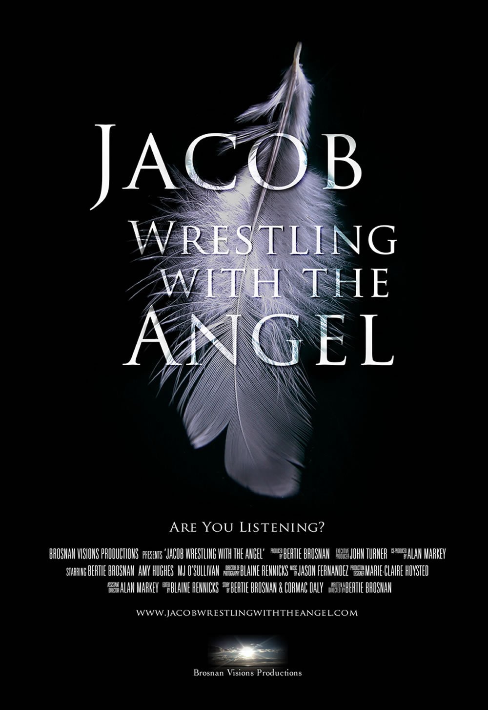 Extra Large Movie Poster Image for Jacob Wrestling with the Angel