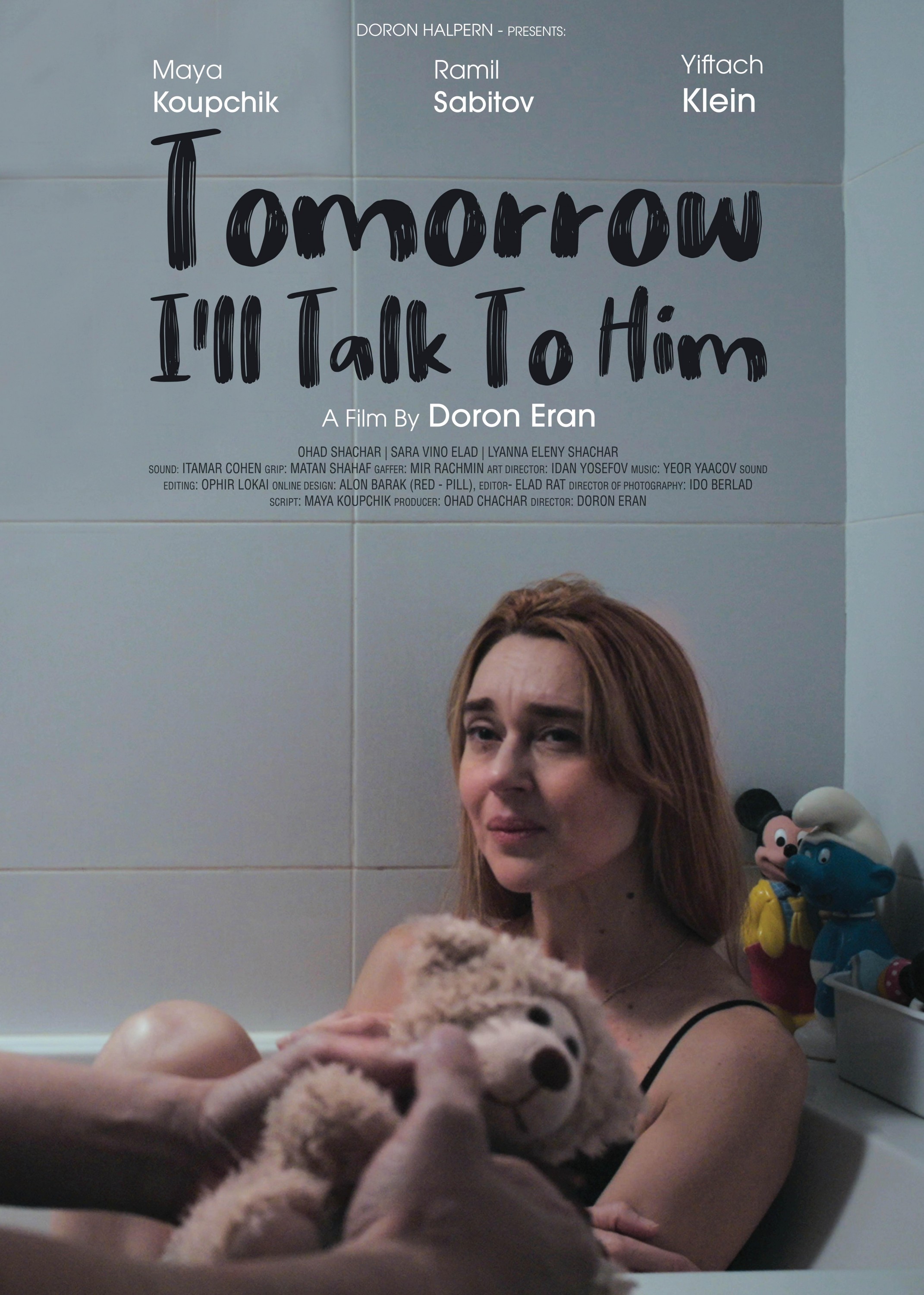 Mega Sized Movie Poster Image for Tomorrow I'll Talk to Him