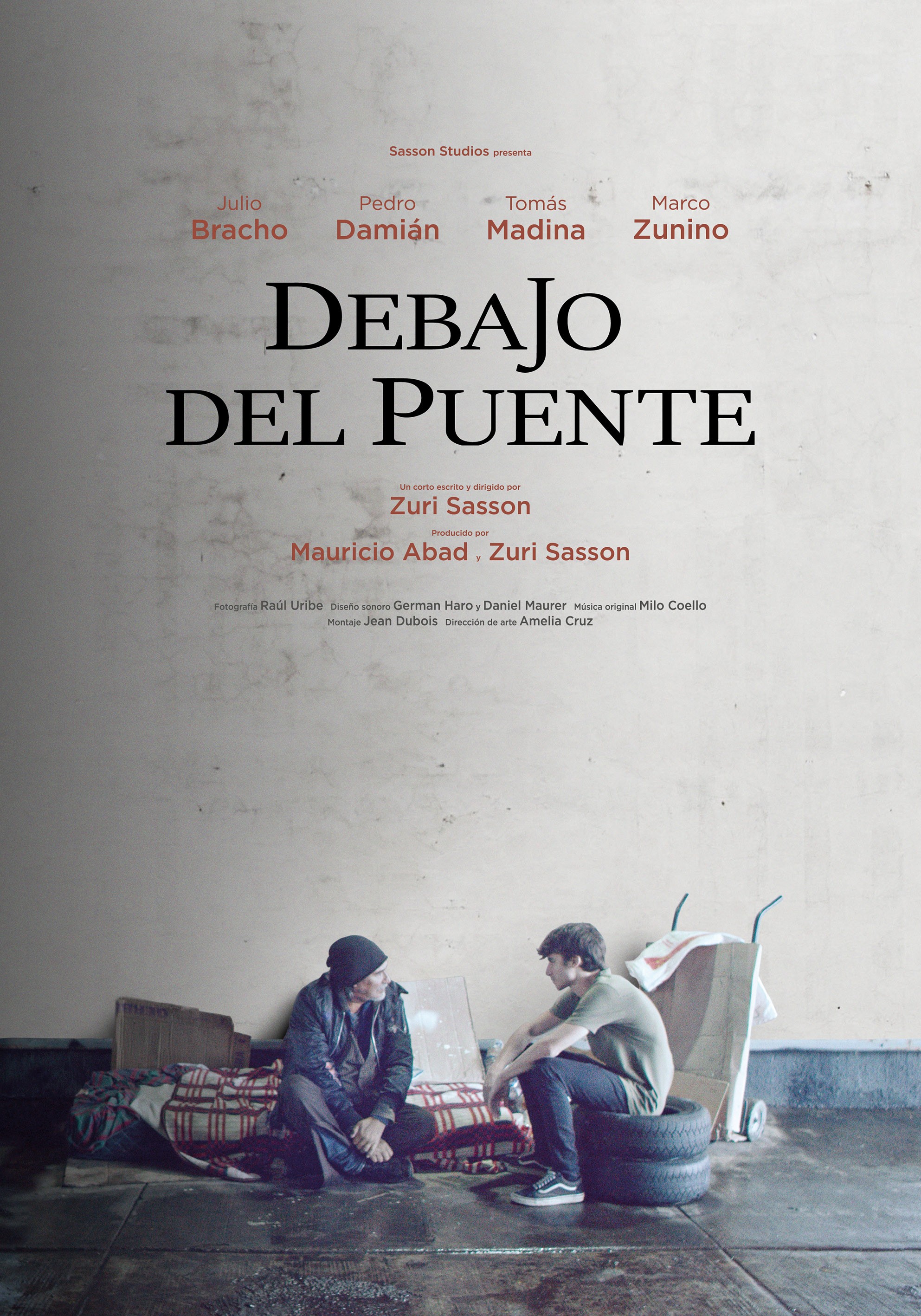 Mega Sized Movie Poster Image for Debajo del Puente
