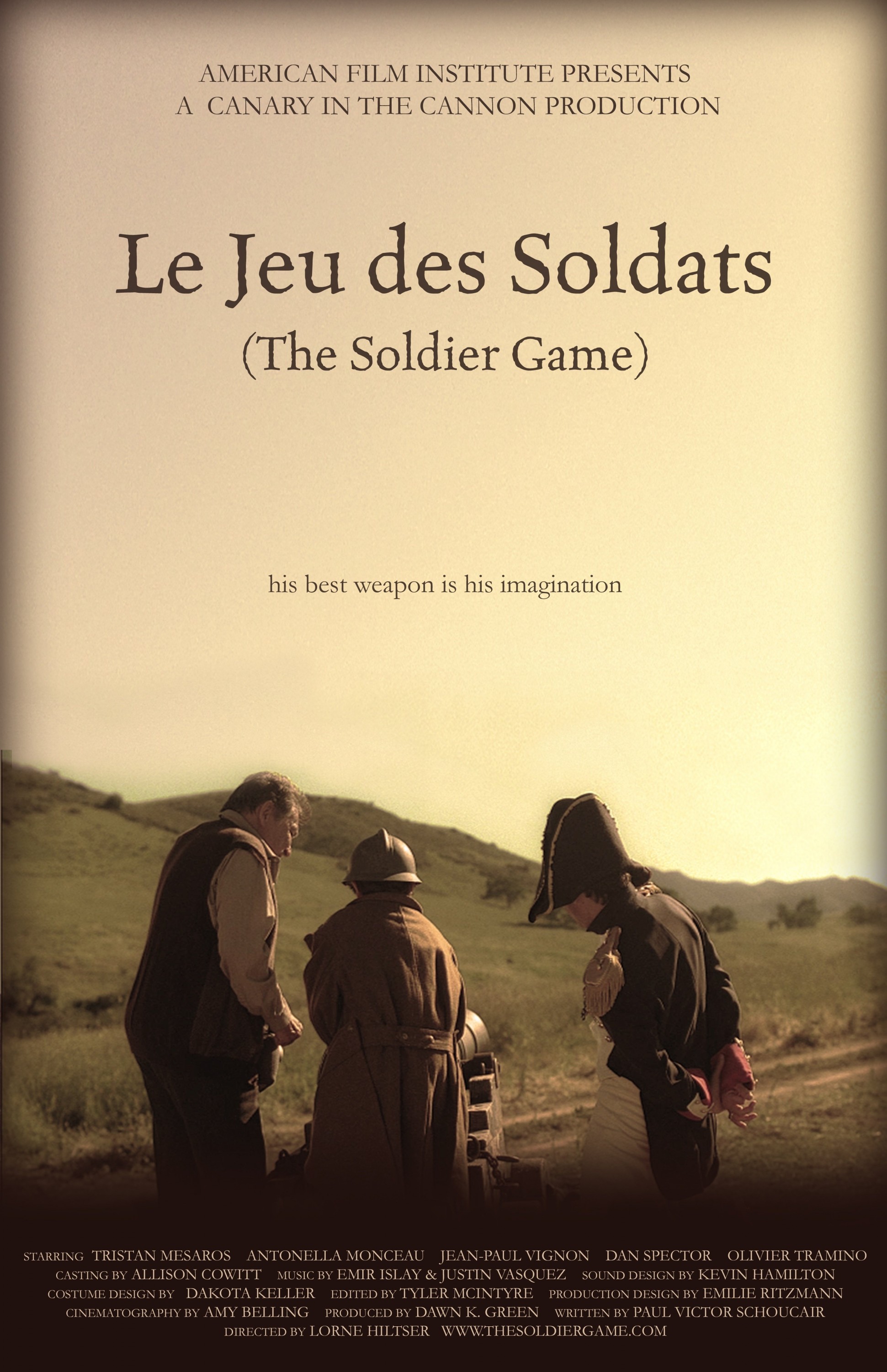Mega Sized Movie Poster Image for Le jeu des soldats