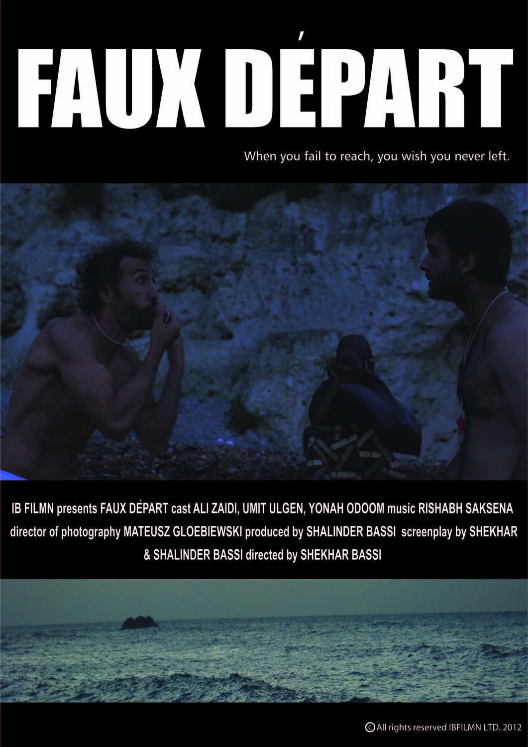 Extra Large Movie Poster Image for Faux Depart