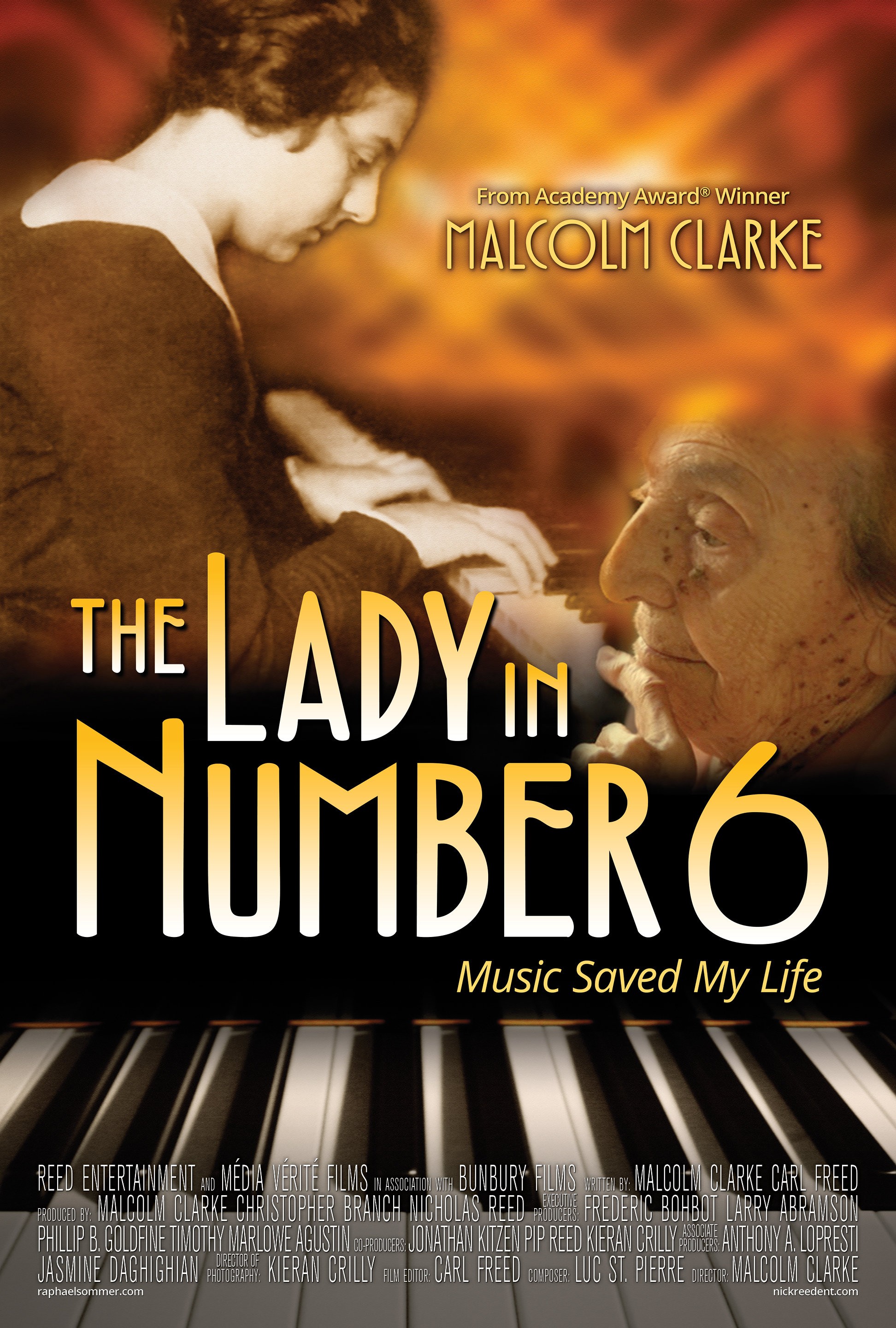 Mega Sized Movie Poster Image for The Lady In Number 6