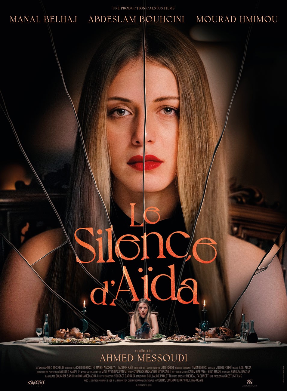 Extra Large Movie Poster Image for Le Silence d'Ada - Beneath Her Lipstick