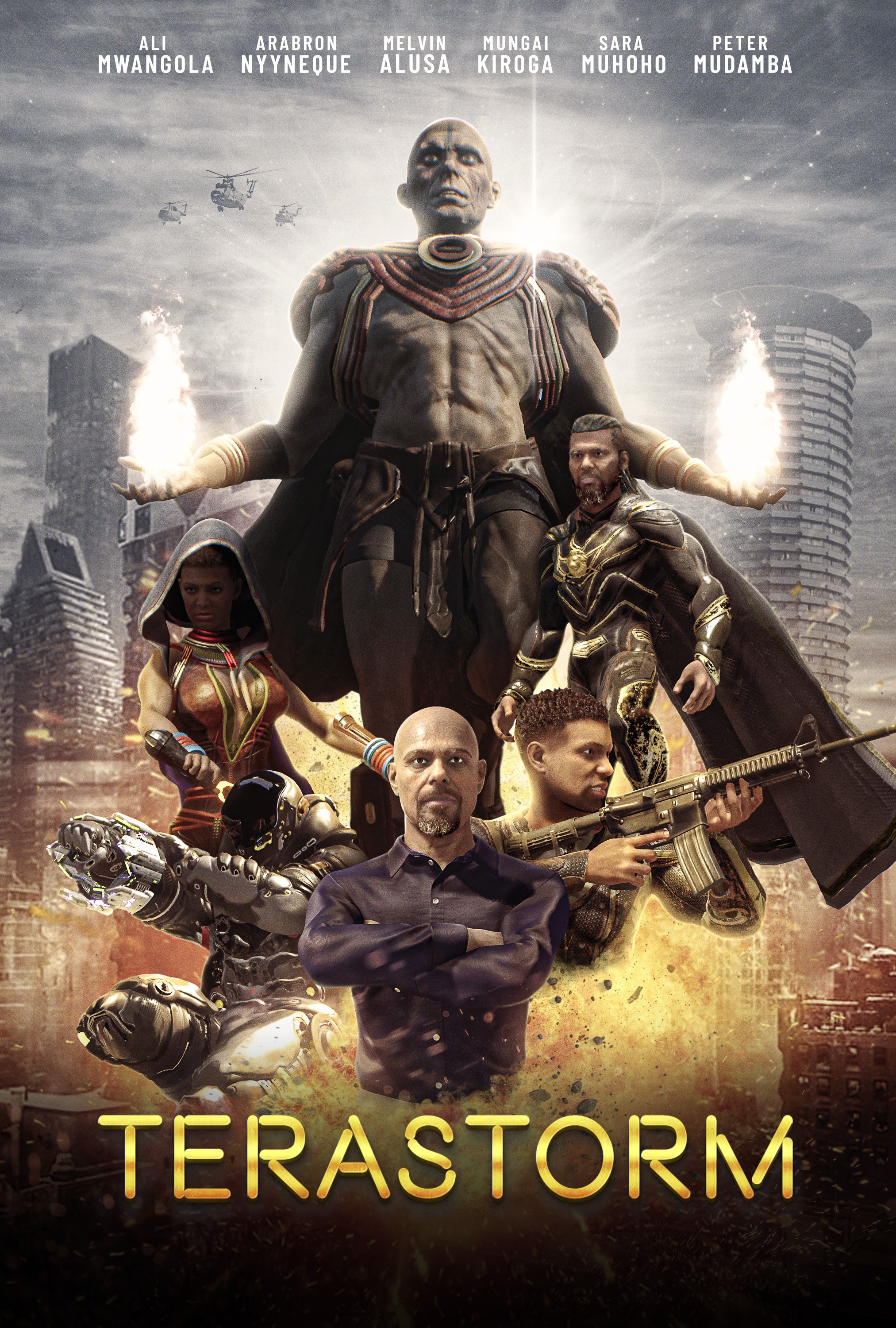 Mega Sized Movie Poster Image for TeraStorm