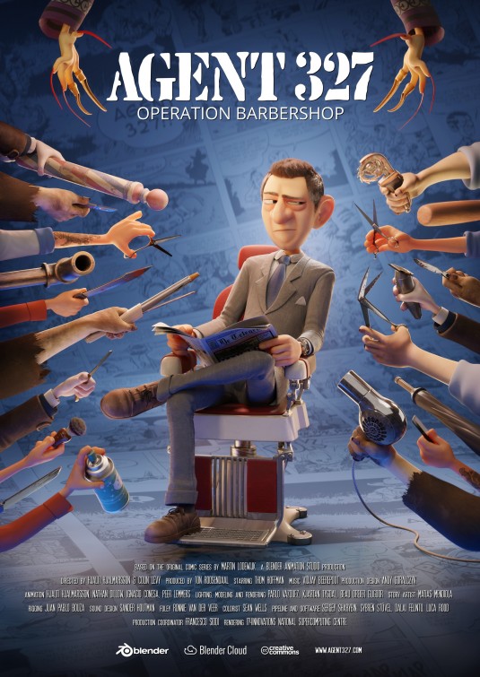 Agent 327: Operation Barbershop Short Film Poster