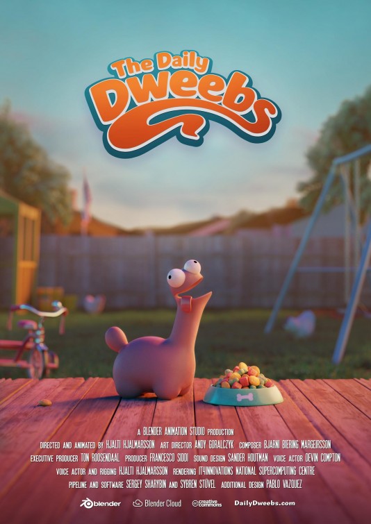 The Daily Dweebs Short Film Poster