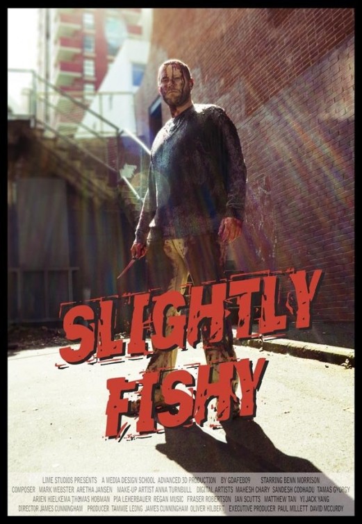 Slightly Fishy Short Film Poster