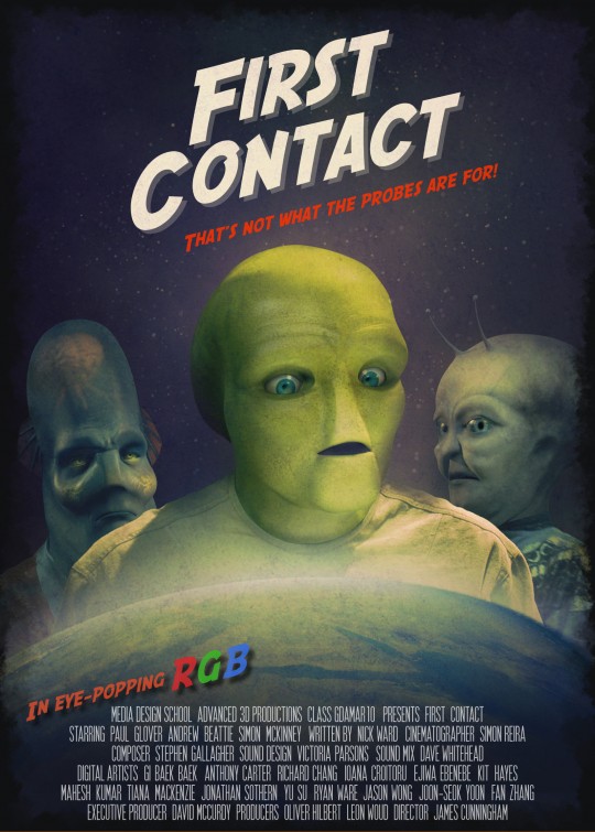 First Contact Short Film Poster