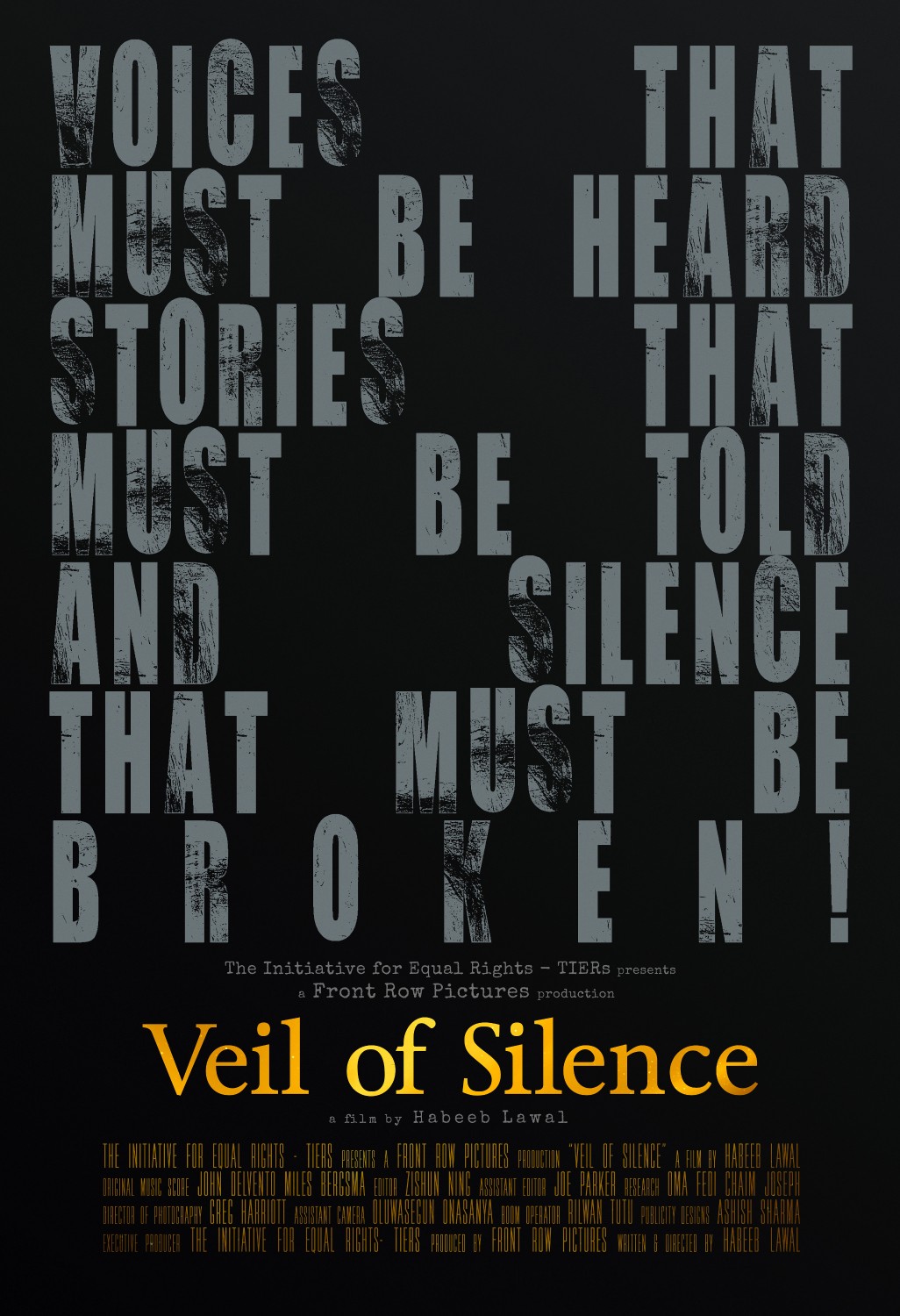 Extra Large Movie Poster Image for Veil of Silence