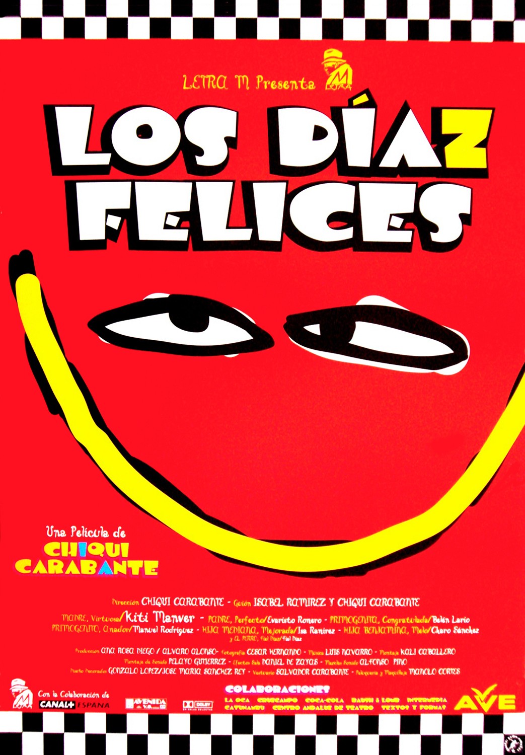 Extra Large Movie Poster Image for Los Daz felices