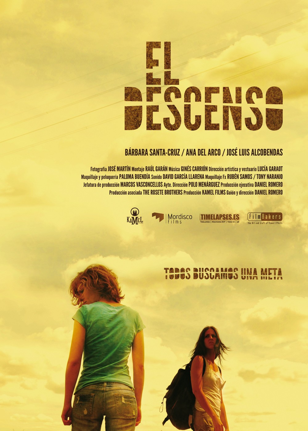 Extra Large Movie Poster Image for El descenso