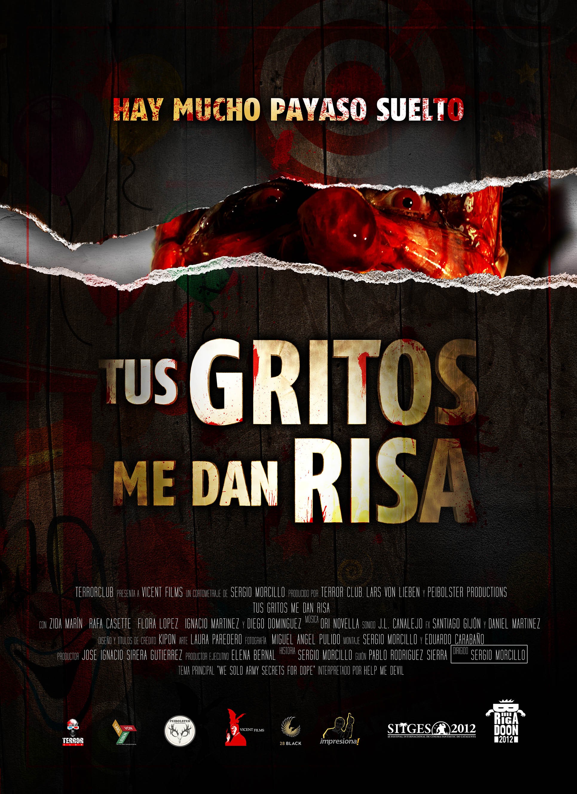 Mega Sized Movie Poster Image for Tus gritos me dan risa