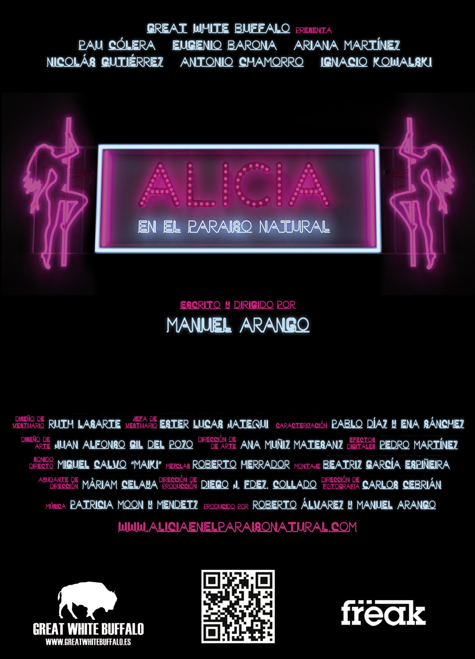 Mega Sized Movie Poster Image for Alicia en el Paraso Natural
