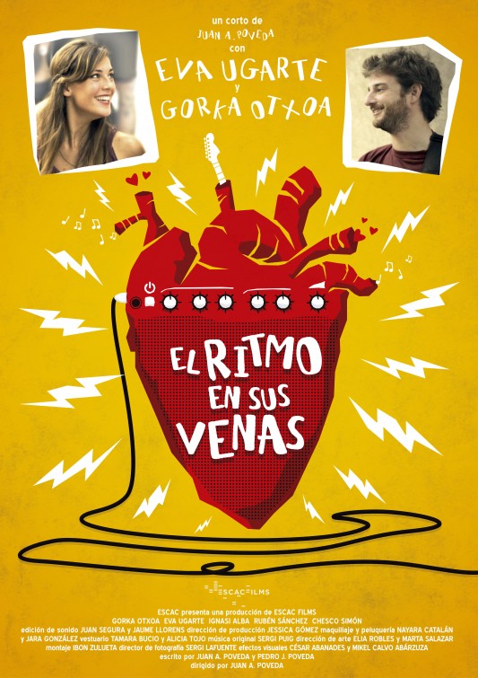 El Ritmo en sus Venas Short Film Poster