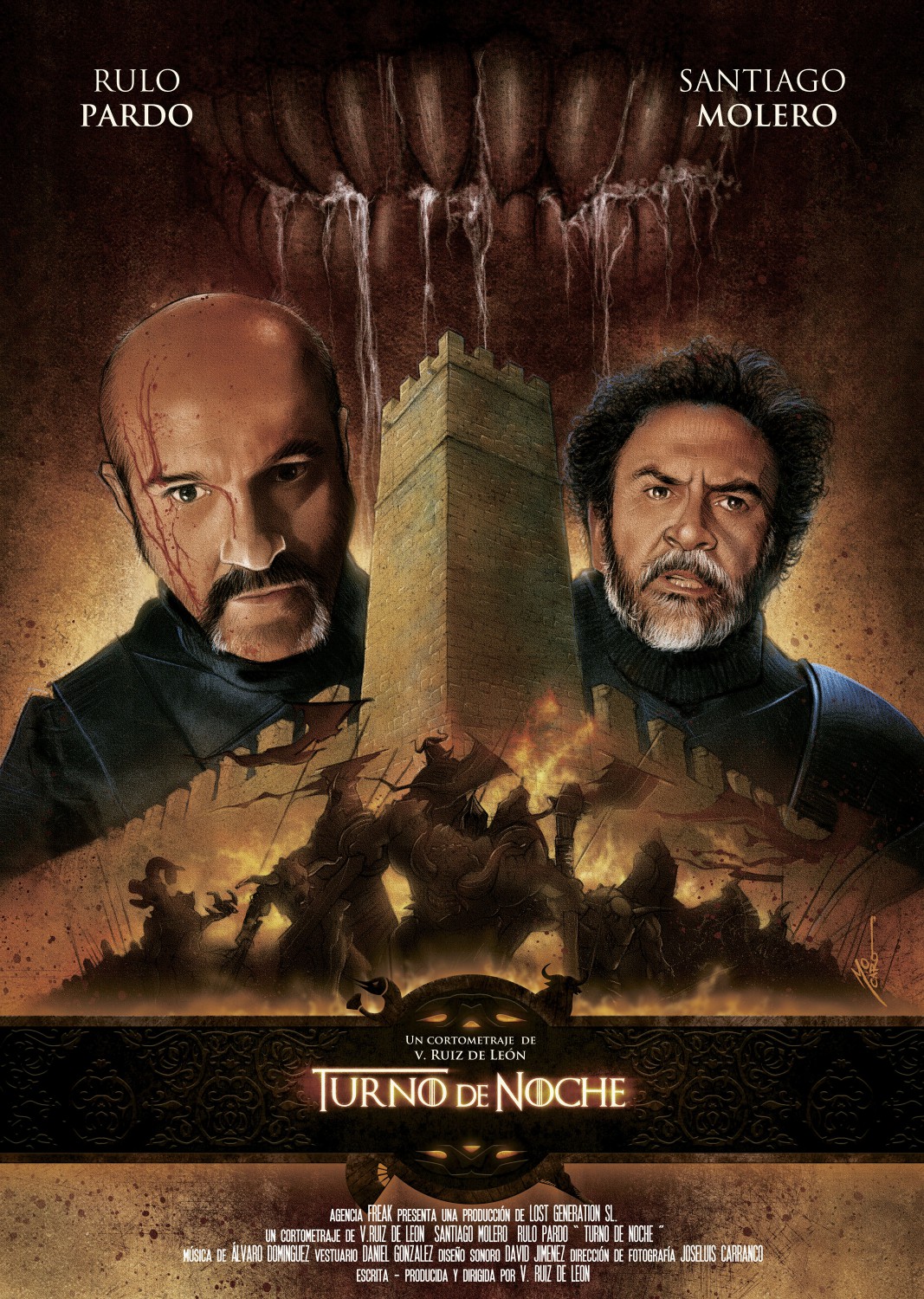 Extra Large Movie Poster Image for Turno de Noche