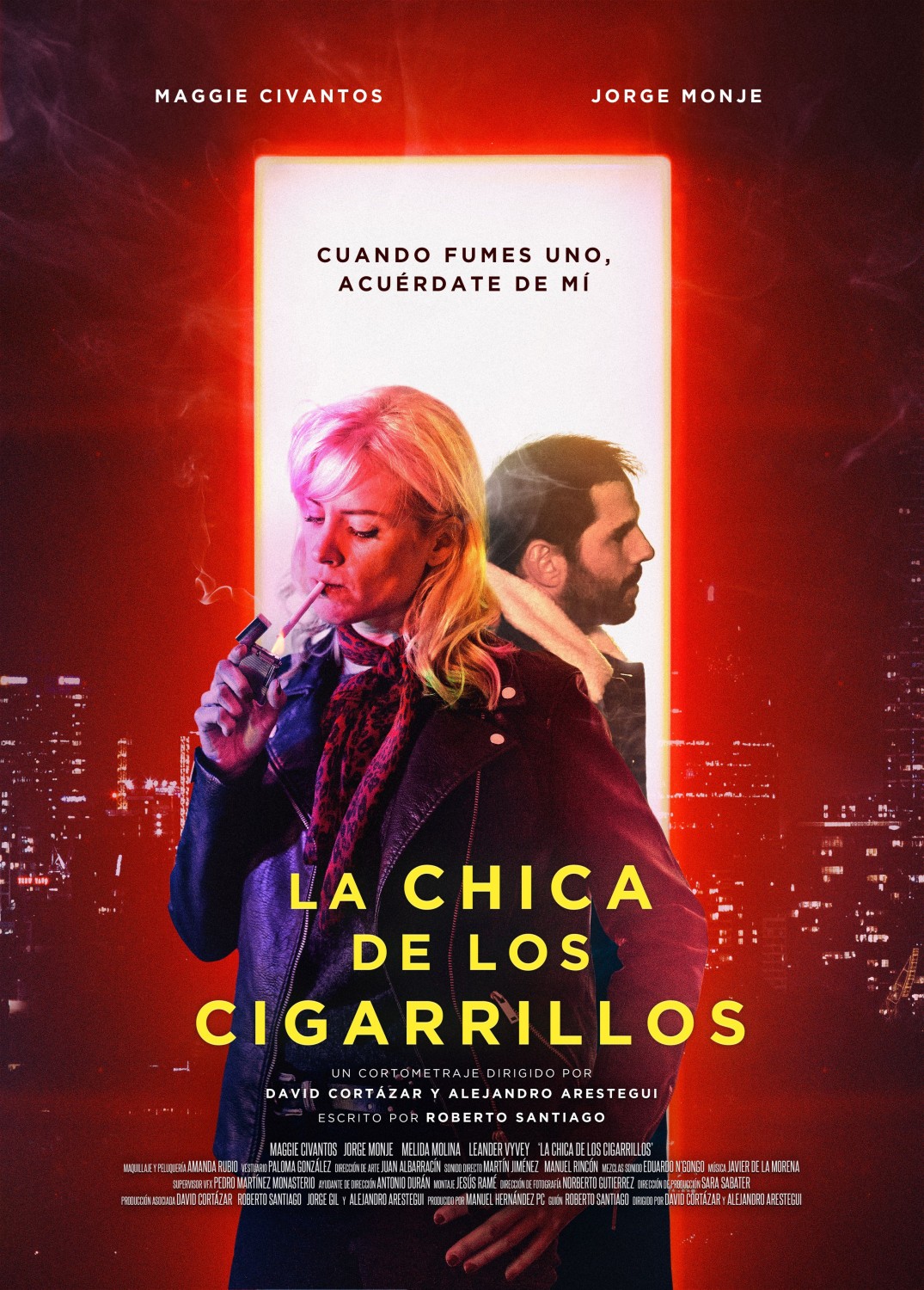 Extra Large Movie Poster Image for La chica de los cigarrillos