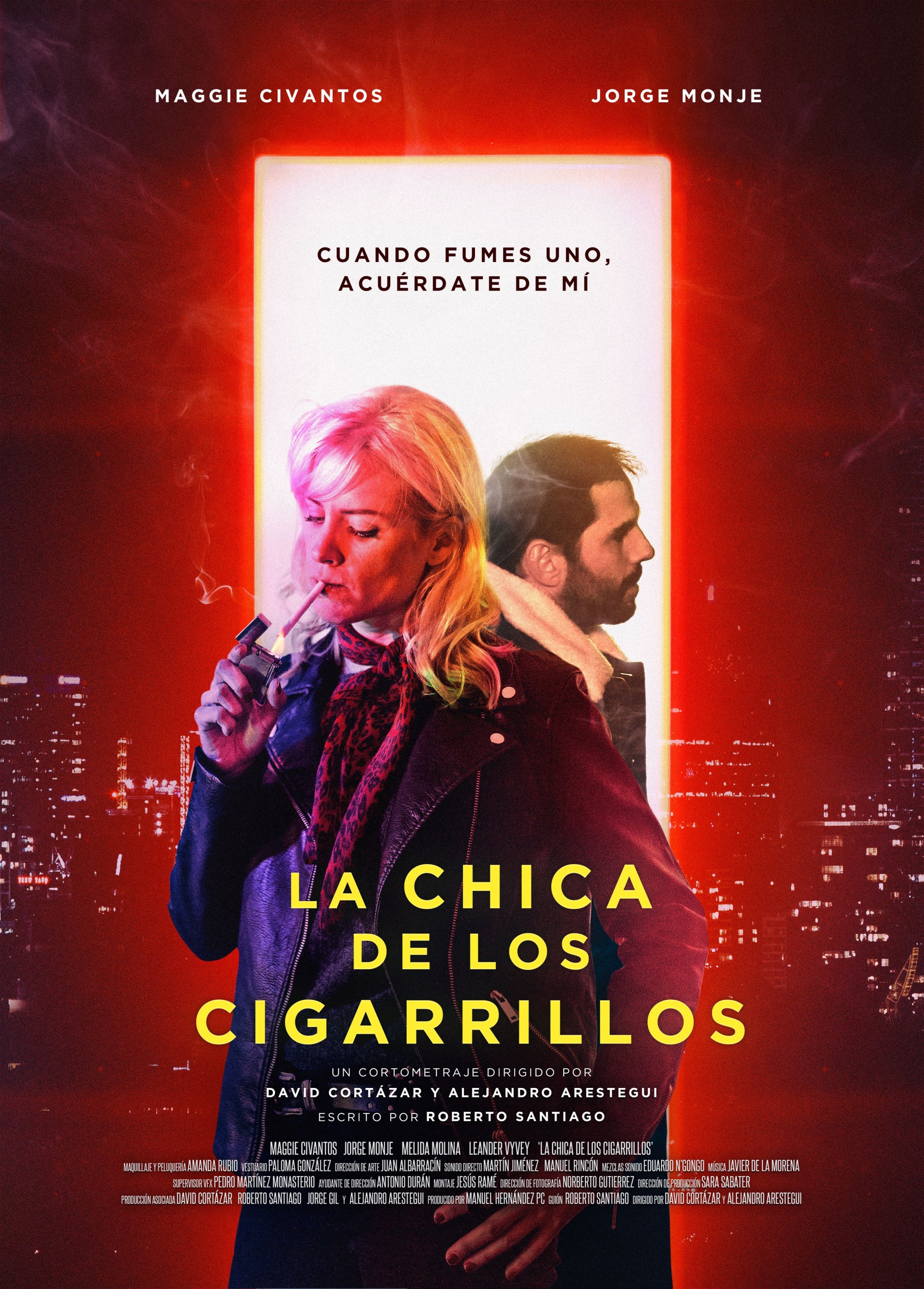 Mega Sized Movie Poster Image for La chica de los cigarrillos