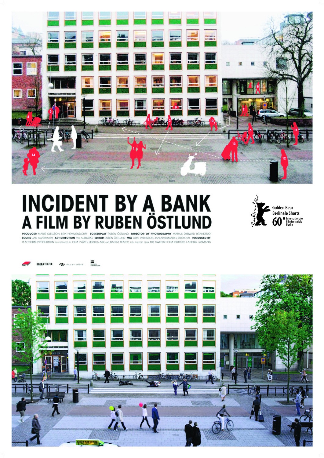 Extra Large Movie Poster Image for Hndelse vid bank