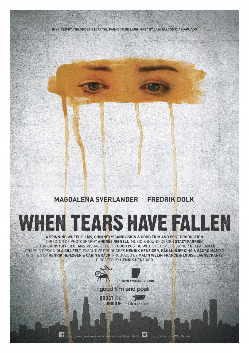 Extra Large Movie Poster Image for When Tears Have Fallen