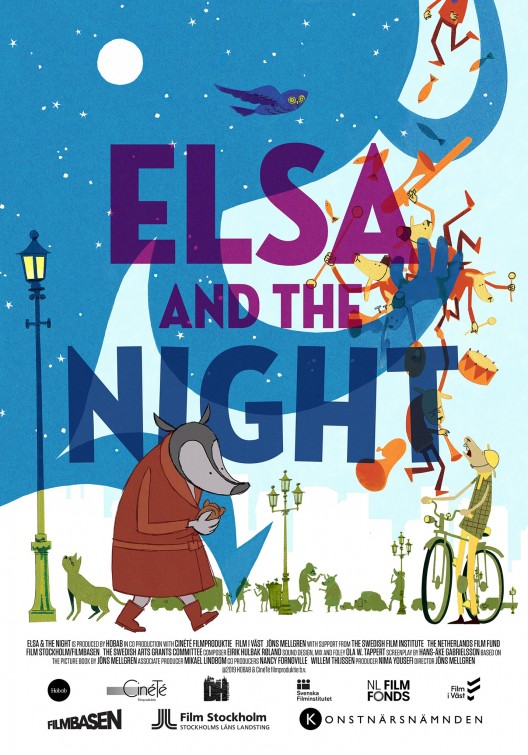 Elsa and the Night Short Film Poster