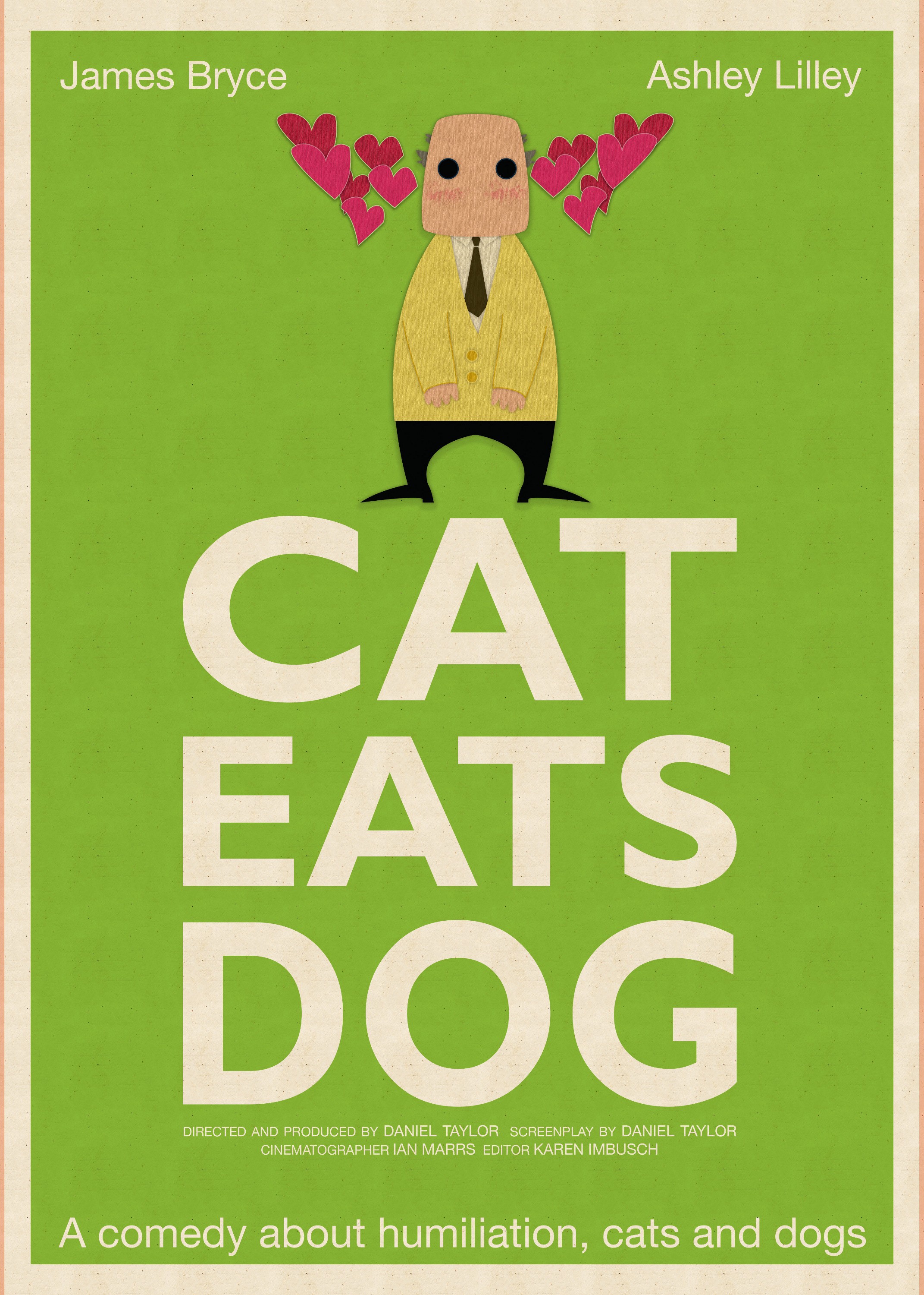 Mega Sized Movie Poster Image for Cat Eats Dog