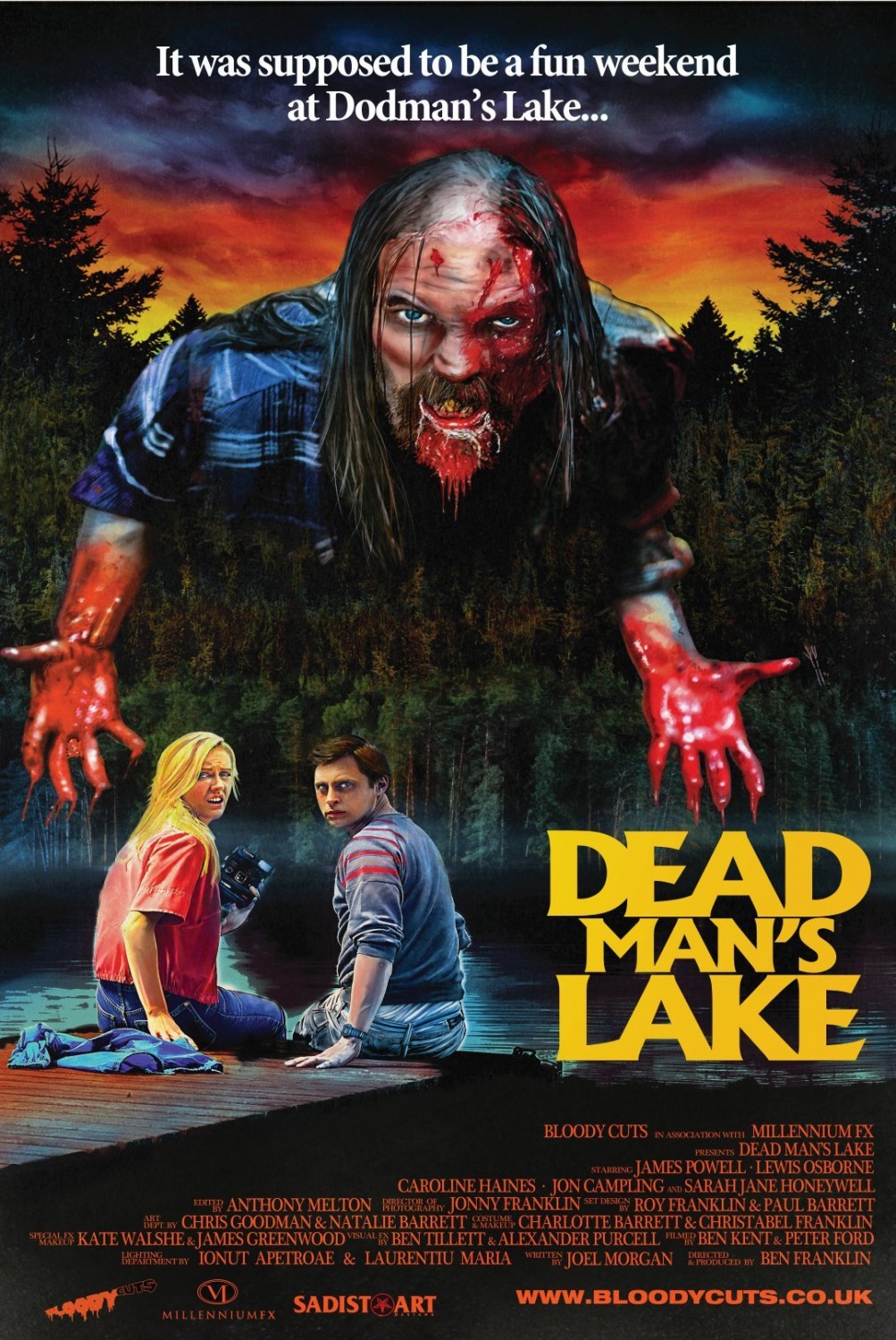 Extra Large Movie Poster Image for Dead Man's Lake