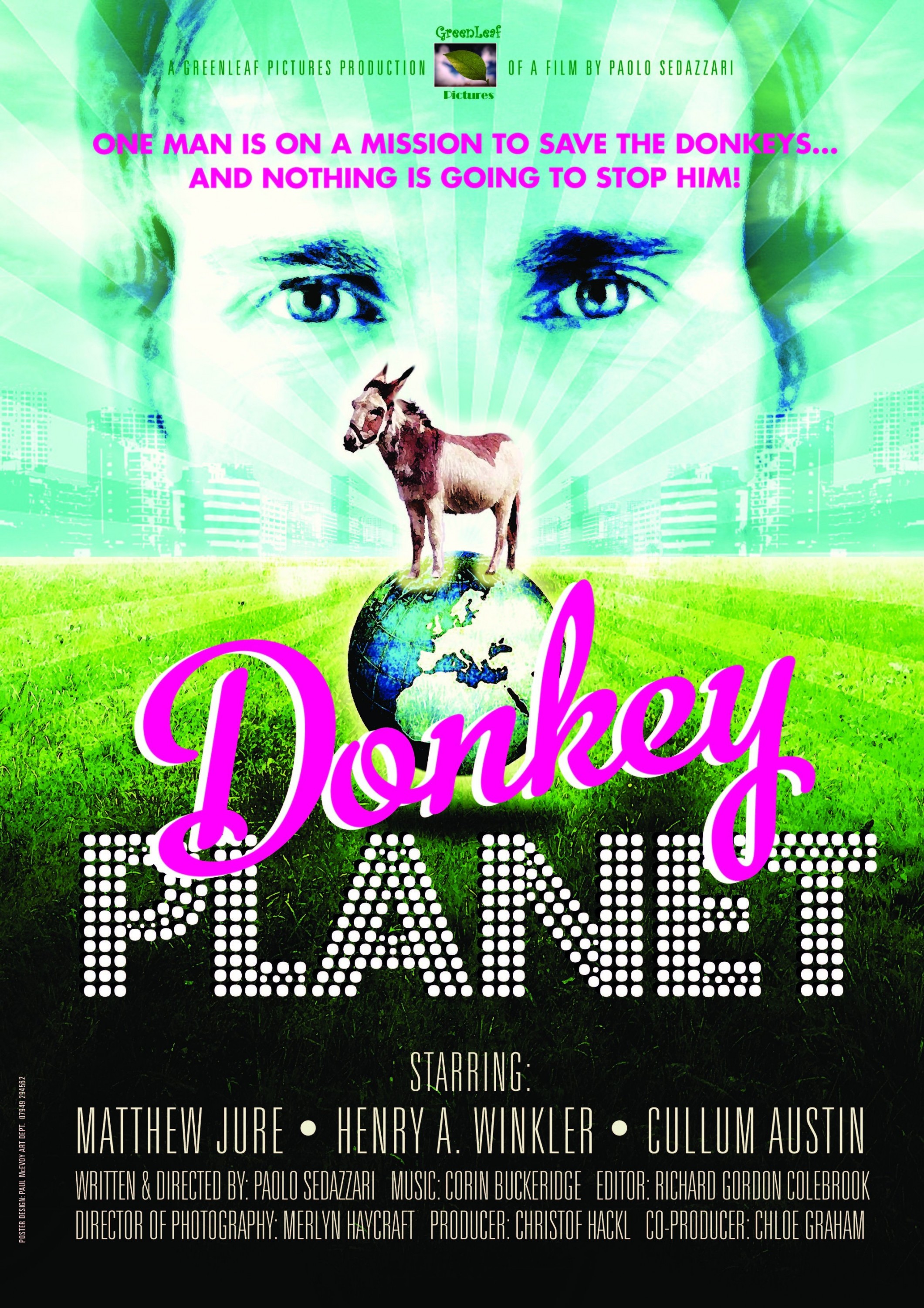 Mega Sized Movie Poster Image for Donkey Planet