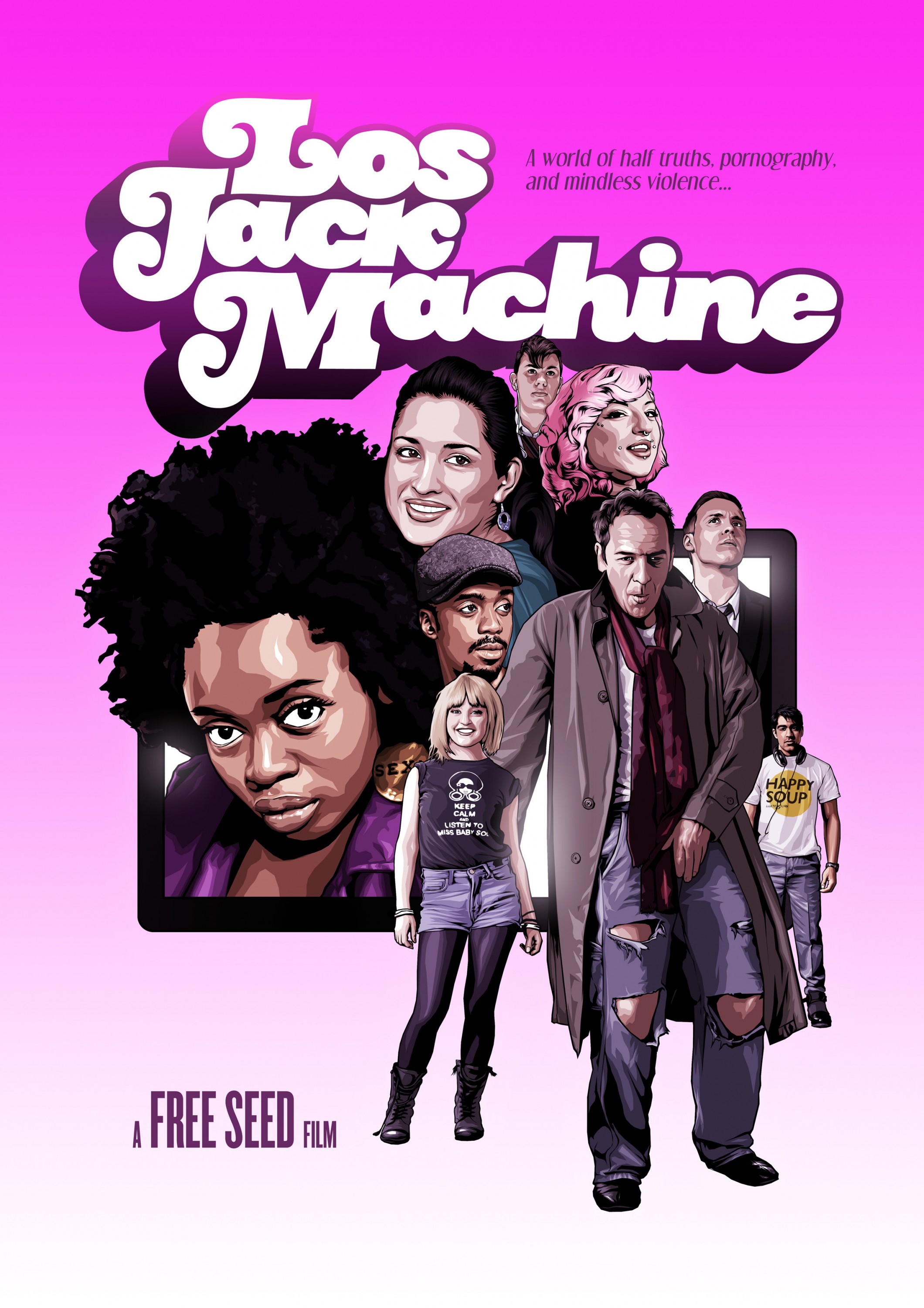 Mega Sized Movie Poster Image for Los Jack Machine