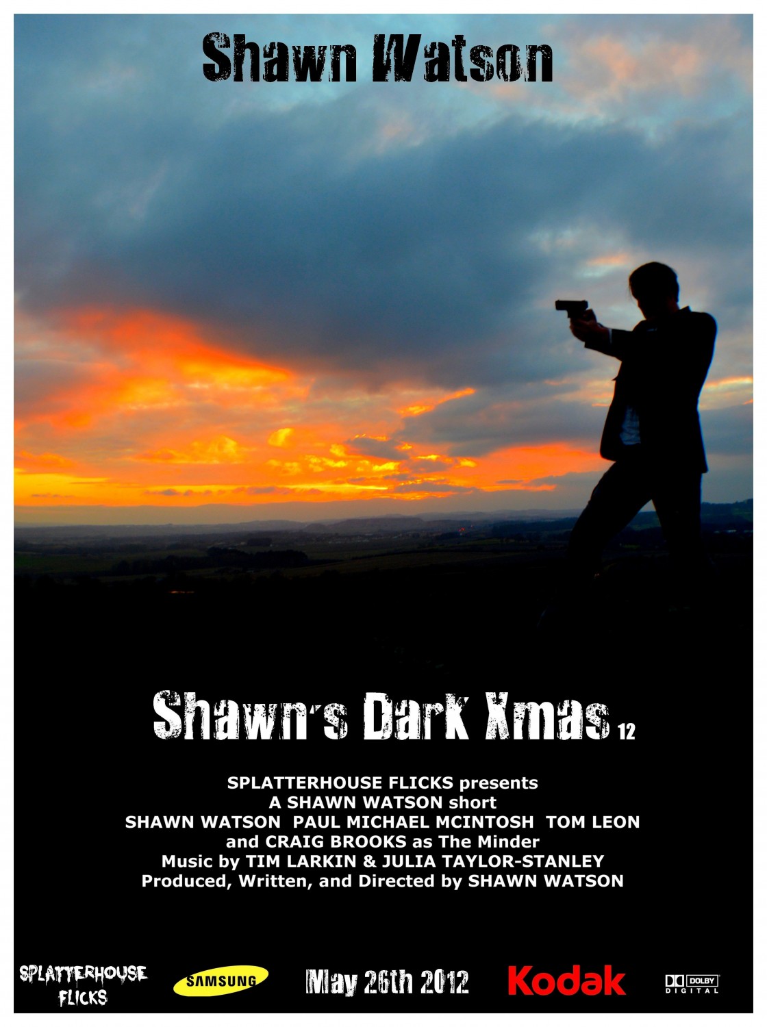 Extra Large Movie Poster Image for Shawn's Dark Xmas