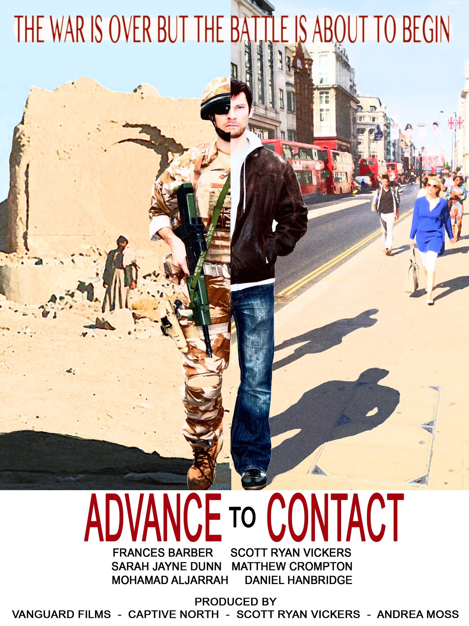 Mega Sized Movie Poster Image for Advance to Contact