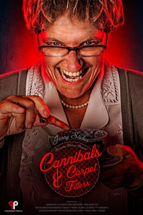Cannibals & Carpet Fitters Short Film Poster
