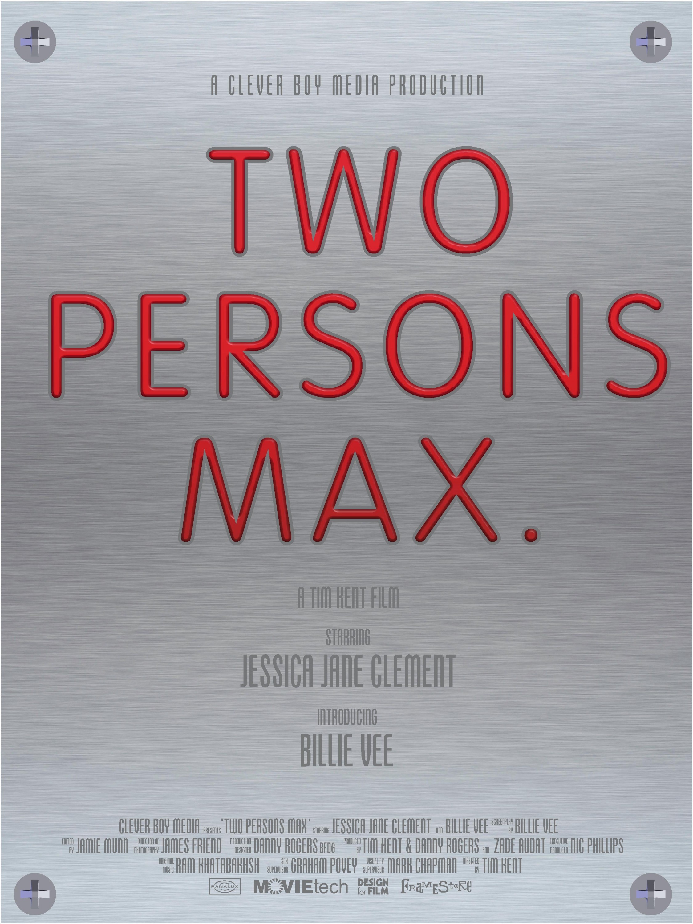 Mega Sized Movie Poster Image for Two Persons Max