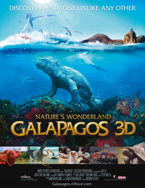 Galapagos: Nature's Wonderland Short Film Poster