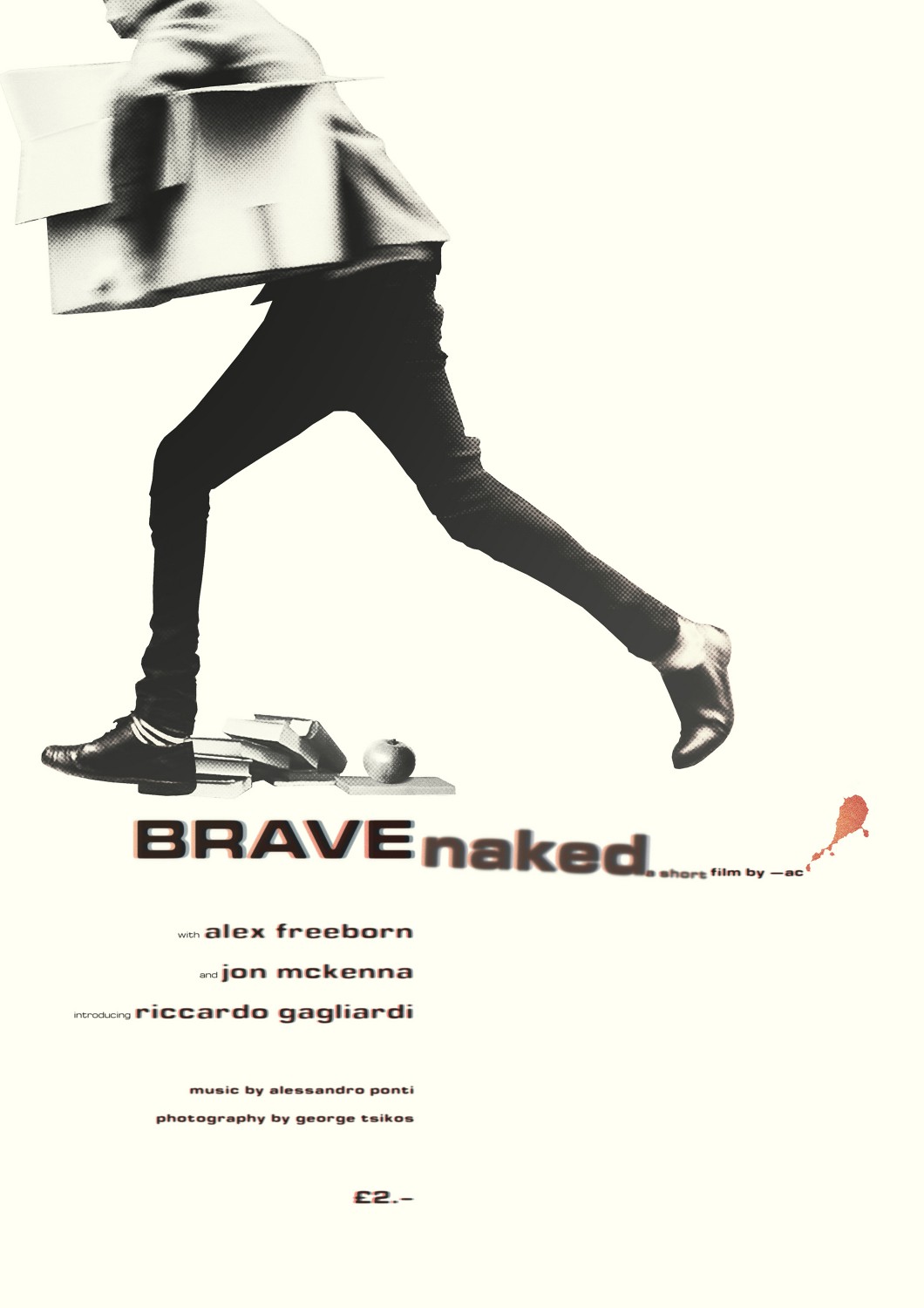 Extra Large Movie Poster Image for Brave Naked