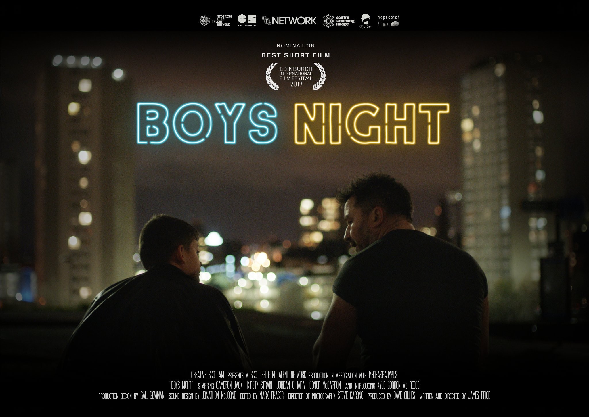 Mega Sized Movie Poster Image for Boys Night