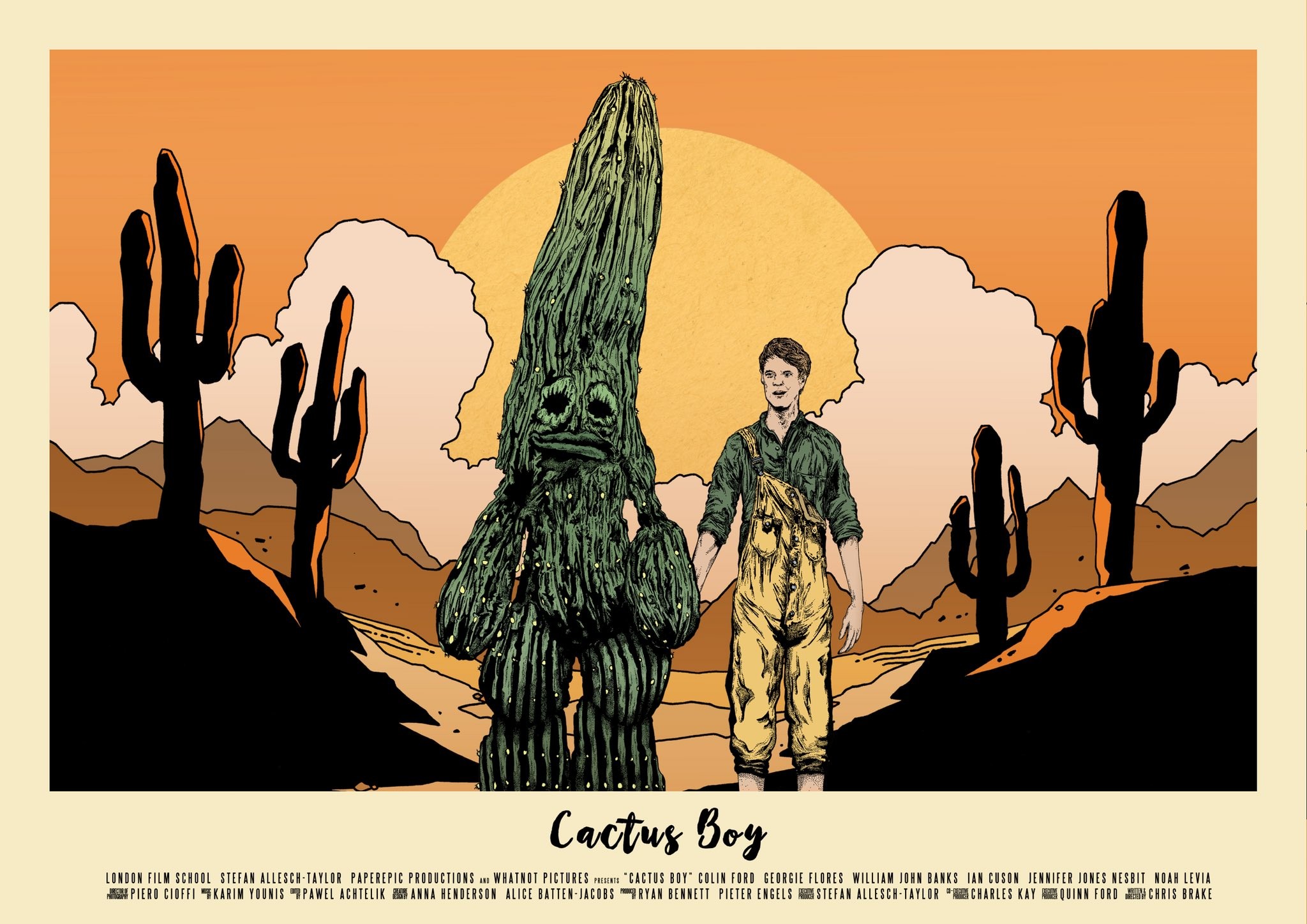 Mega Sized Movie Poster Image for Cactus Boy