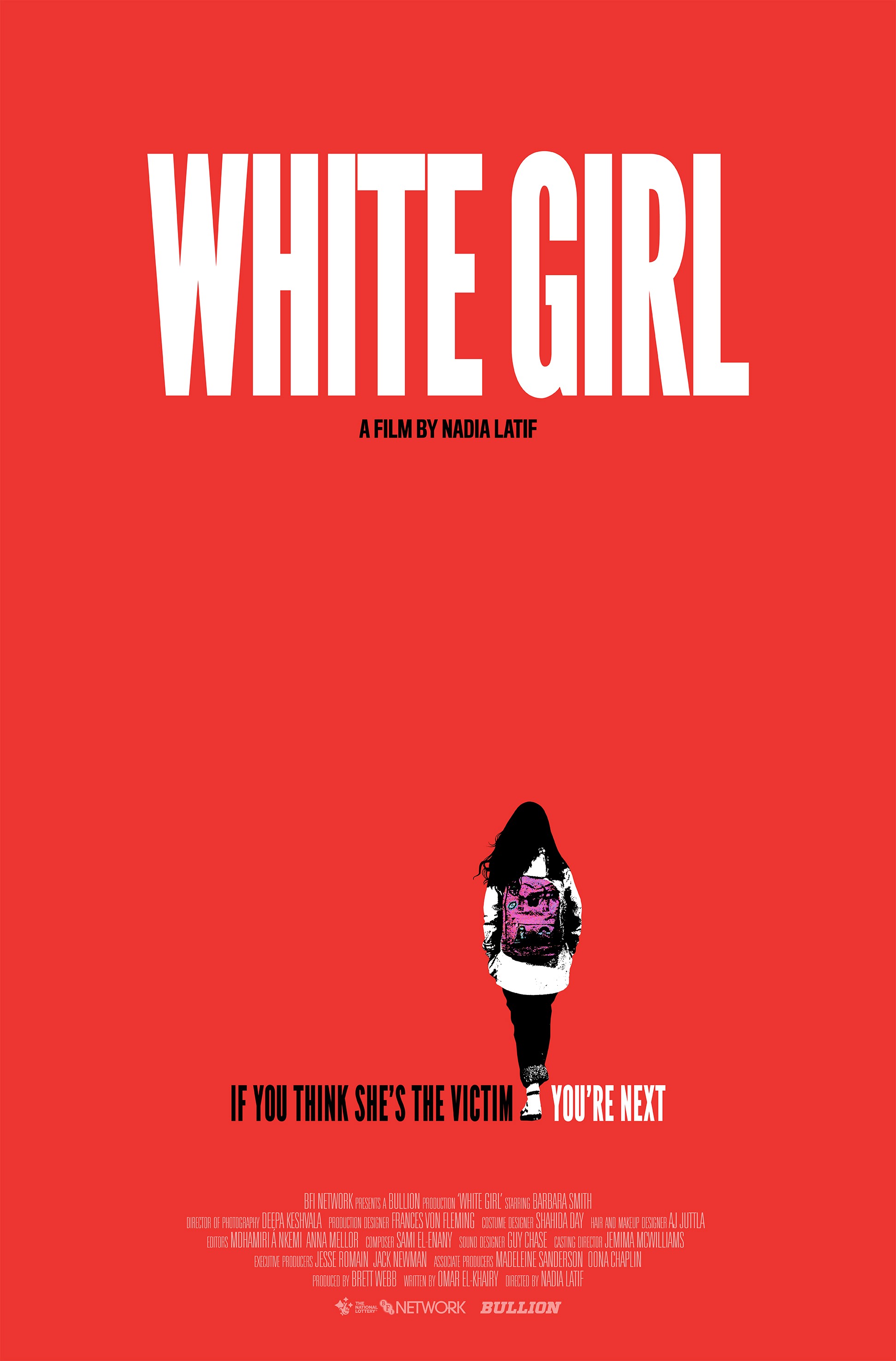 Mega Sized Movie Poster Image for White Girl