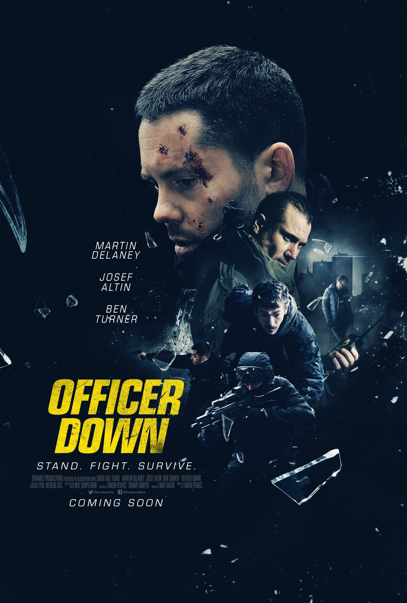 Mega Sized Movie Poster Image for Officer Down