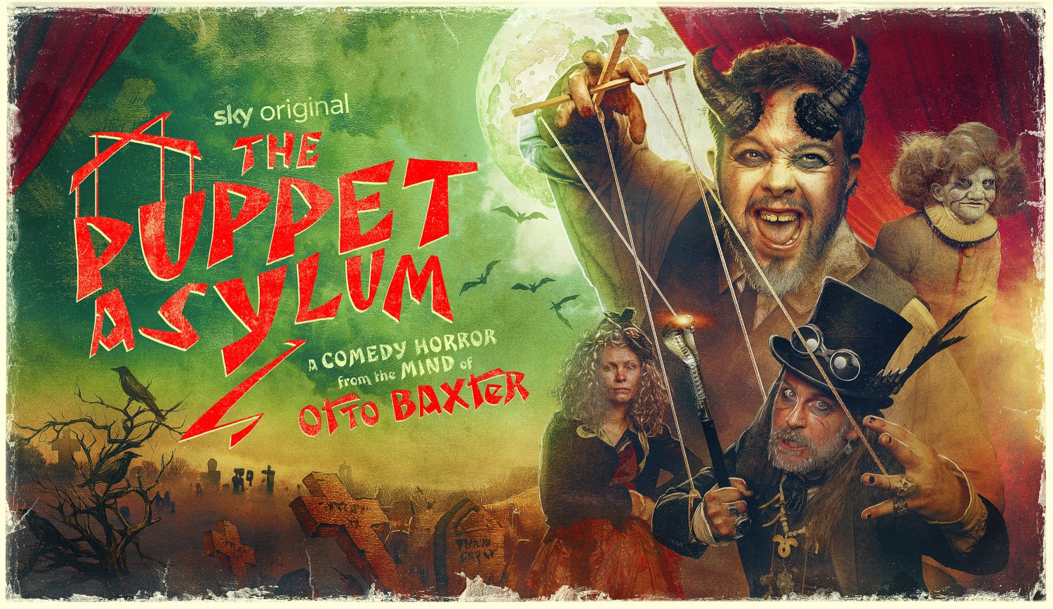 Extra Large Movie Poster Image for The Puppet Asylum