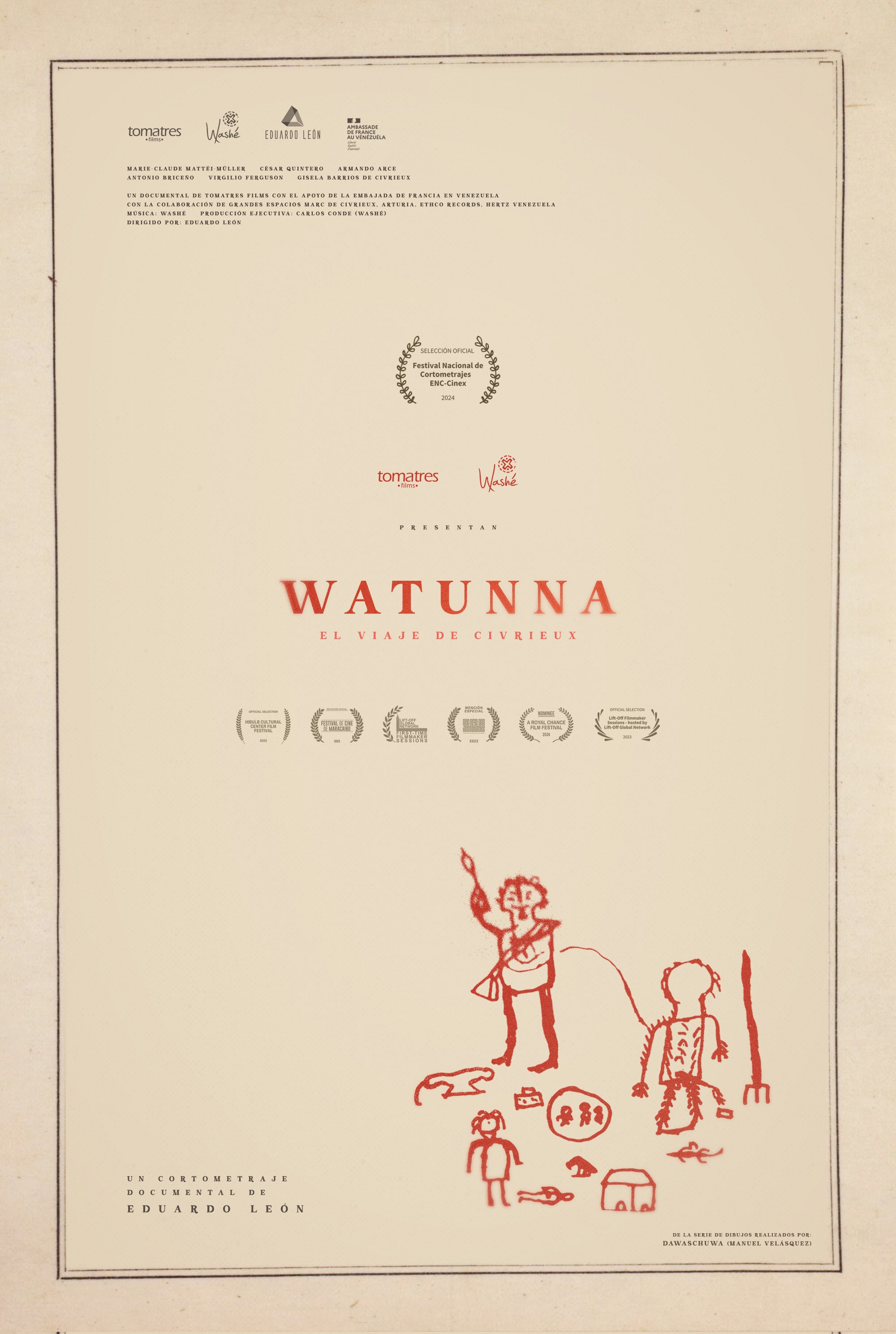 Mega Sized Movie Poster Image for Watunna: El viaje de Civrieux