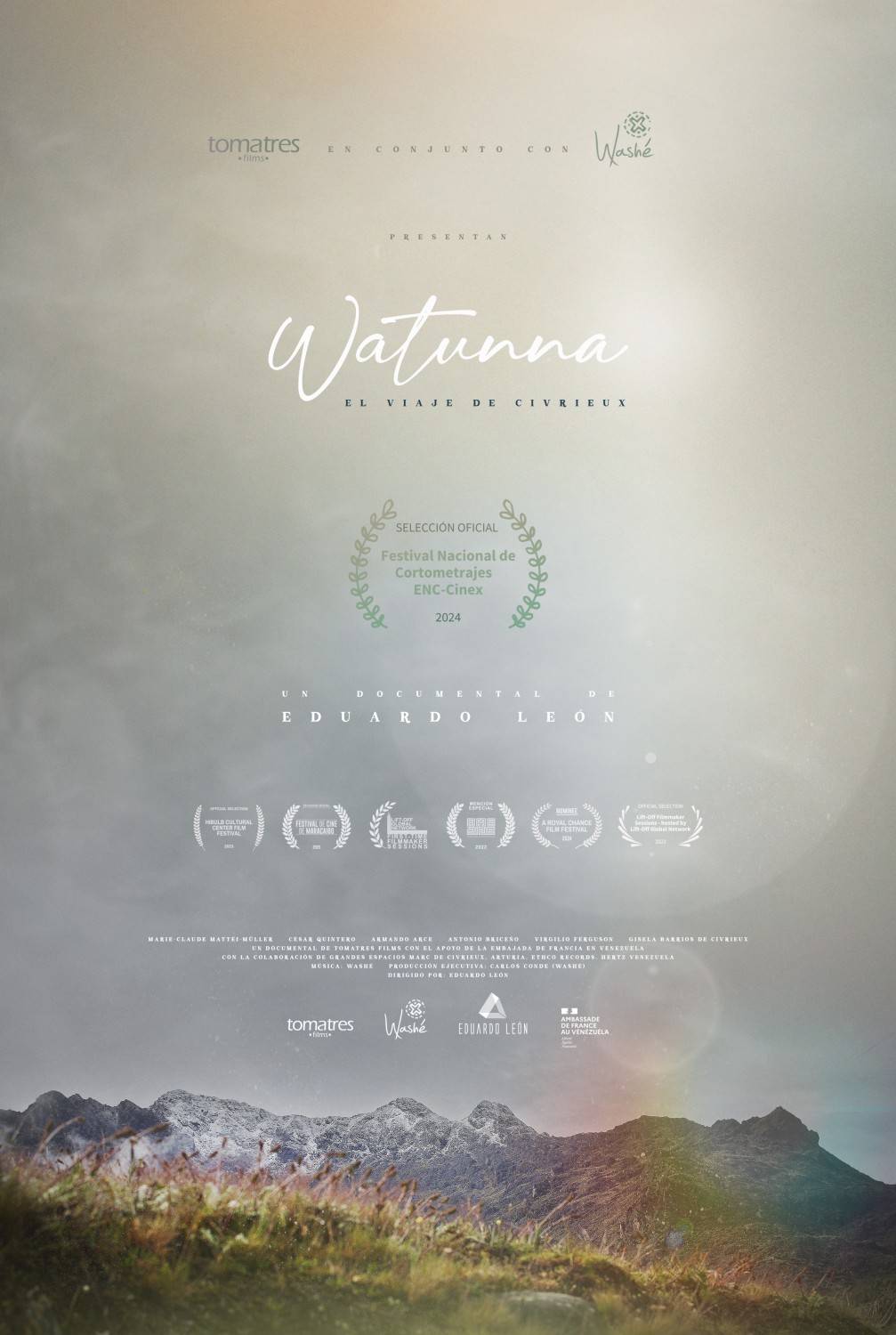 Extra Large Movie Poster Image for Watunna: El viaje de Civrieux